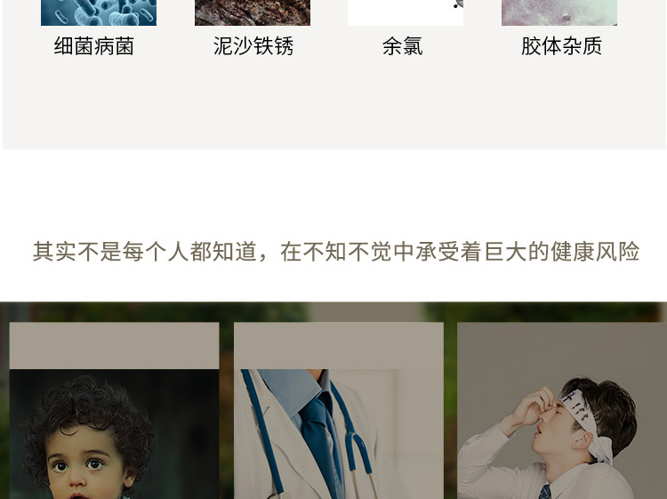 gkn格卡诺不锈钢净水器家用过滤器厨房净水器不锈钢净水器1000l